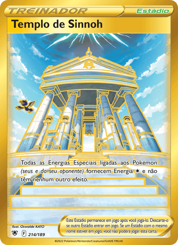 Templo de Sinnoh, carta 214 de Estrelas Radiantes