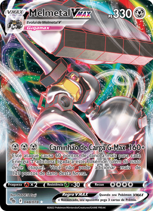 Melmetal VMAX, card 048 from Pokémon GO