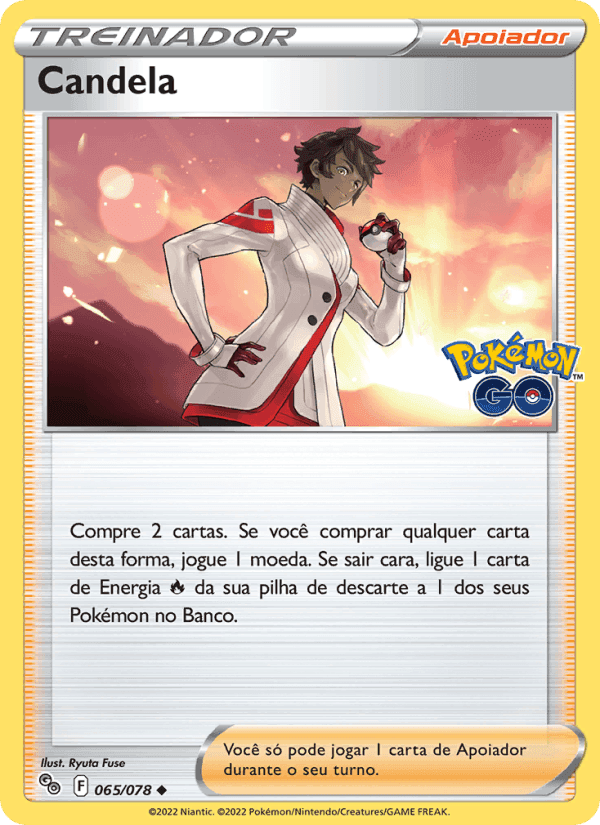 Candela, card 065 from Pokémon GO