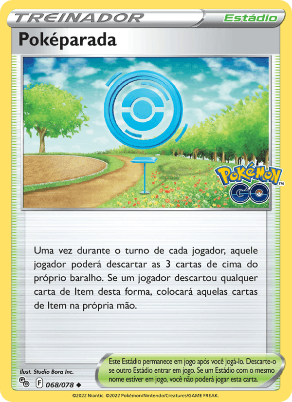 Poképarada, carta 068 de Pokémon GO
