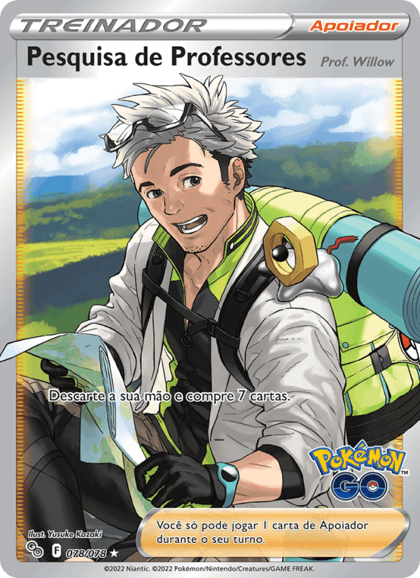 Pesquisa de Professores, card 078 from Pokémon GO