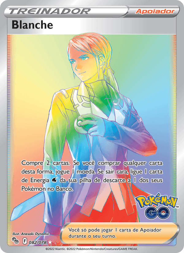 Blanche, carta 082 de Pokémon GO