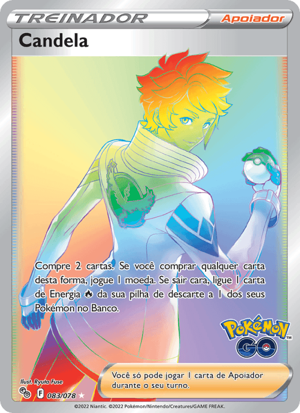 Candela, carte 083 de Pokémon GO