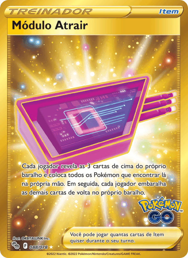 Módulo Atrair, card 088 from Pokémon GO