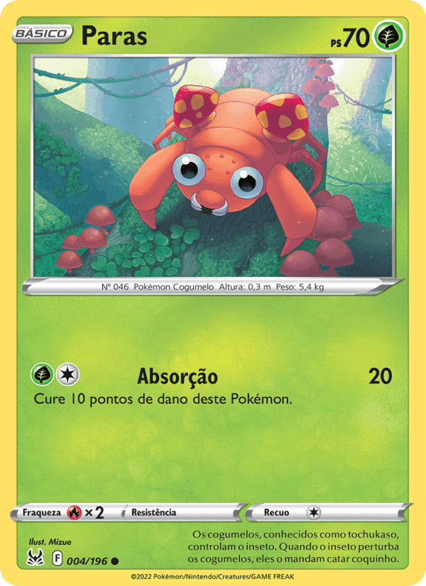 Paras, carta 004 de Origem Perdida