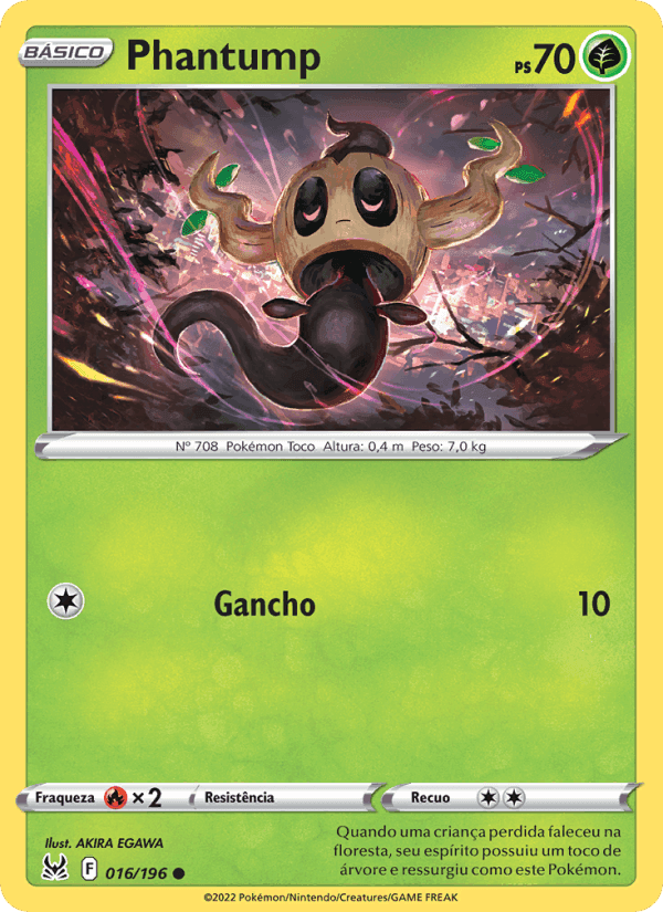 Phantump, carta 016 di Origem Perdida