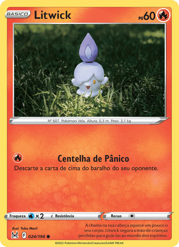 Litwick, carta 024 di Origem Perdida