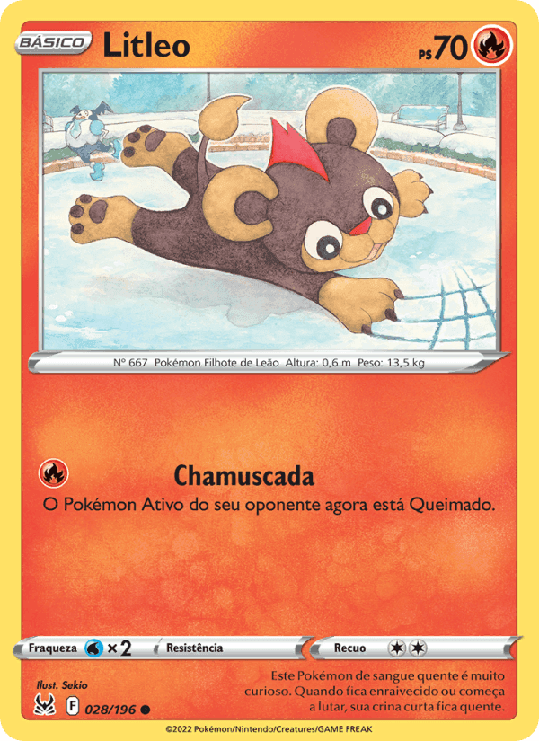 Litleo, card 028 from Origem Perdida