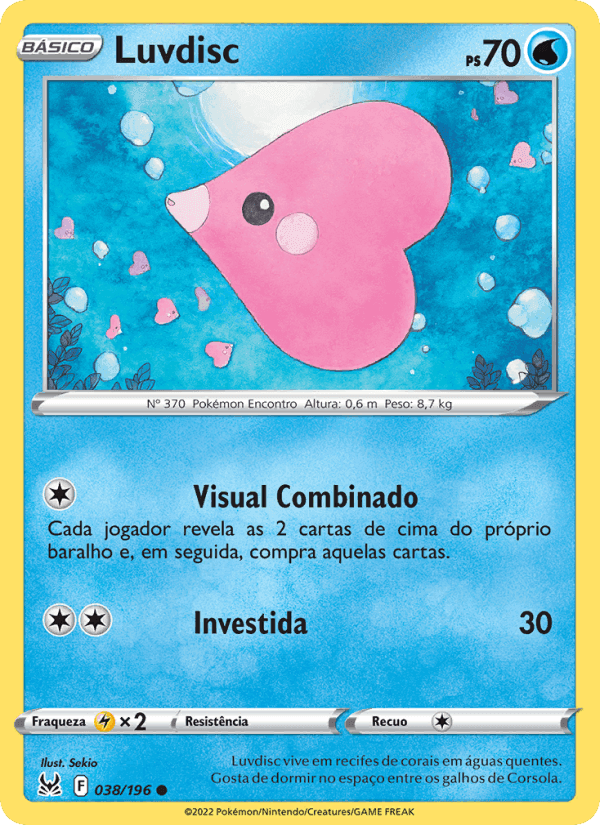 Luvdisc, carta 038 de Origem Perdida