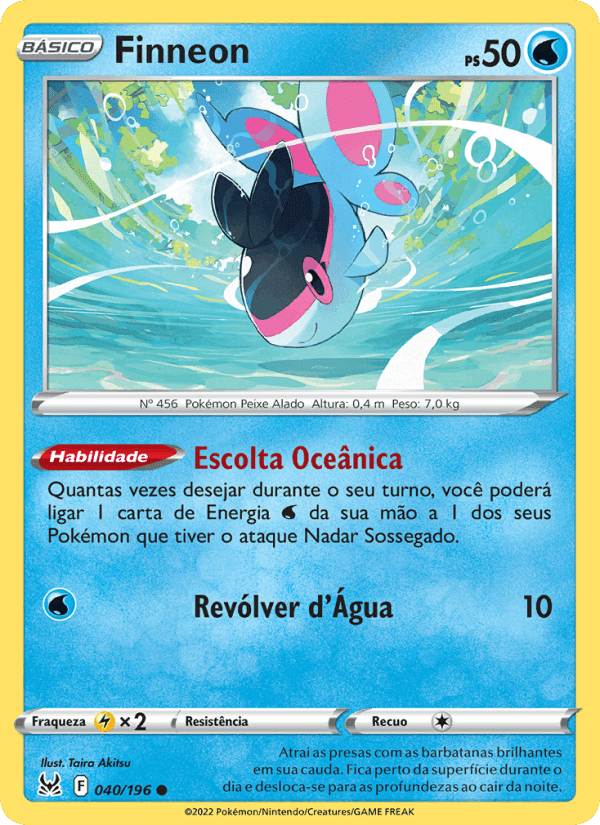 Finneon, carta 040 de Origem Perdida
