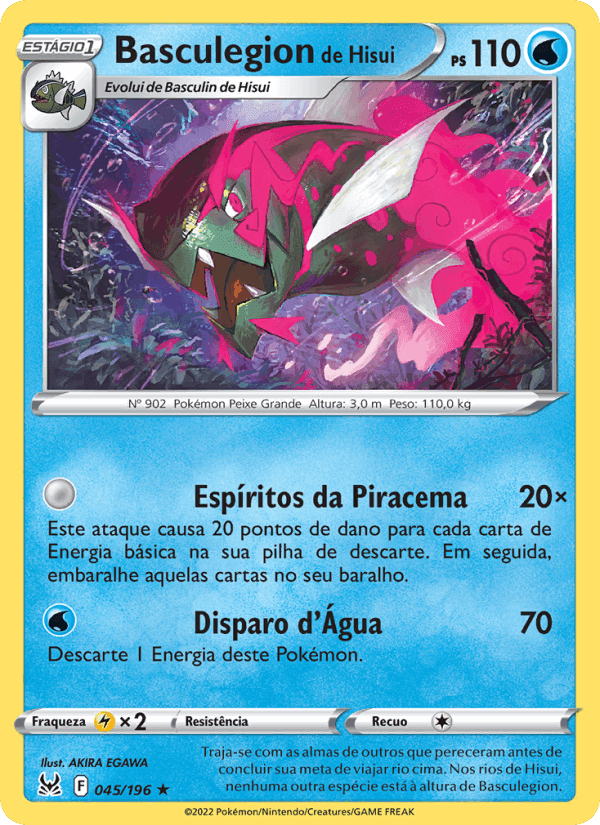 Basculegion de Hisui, carta 045 de Origem Perdida