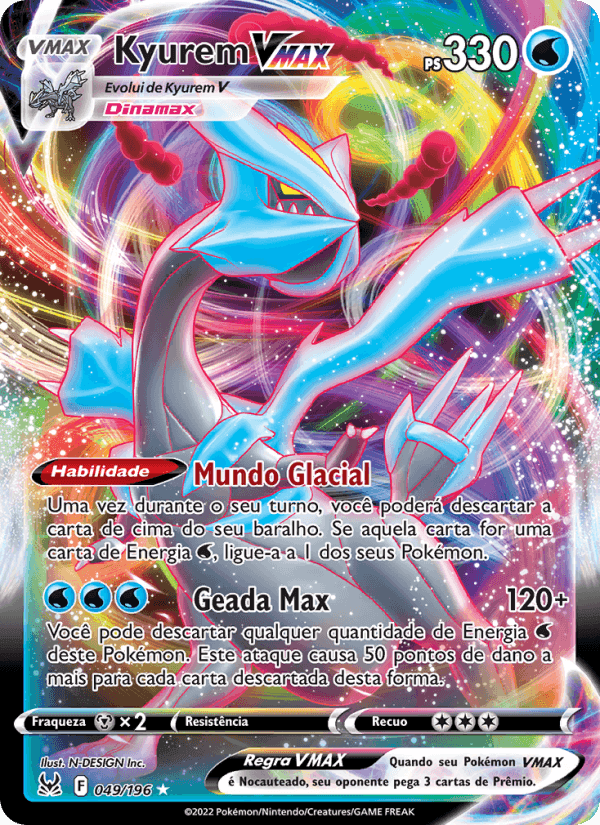 Kyurem VMAX, carta 049 de Origem Perdida