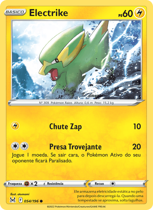 Electrike, carta 054 de Origem Perdida