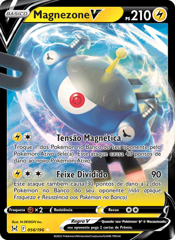 Magnezone V, carta 056 de Origem Perdida