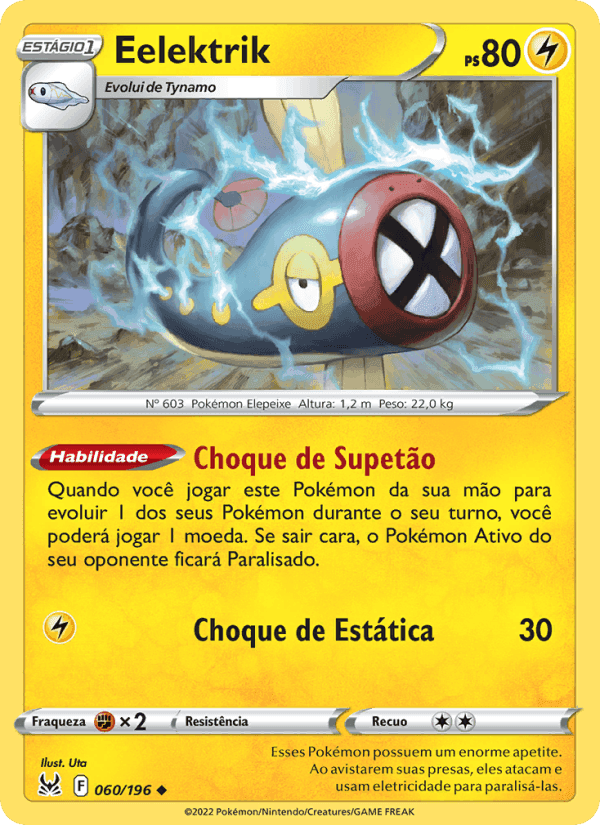 Eelektrik, carta 060 de Origem Perdida
