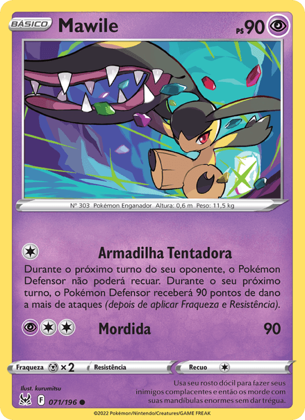 Mawile, card 071 from Origem Perdida