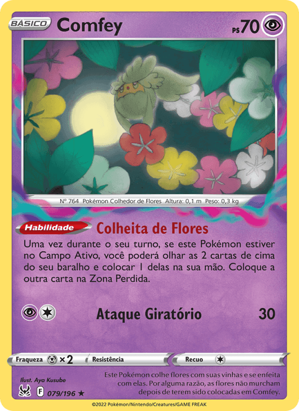 Comfey, carta 079 de Origem Perdida