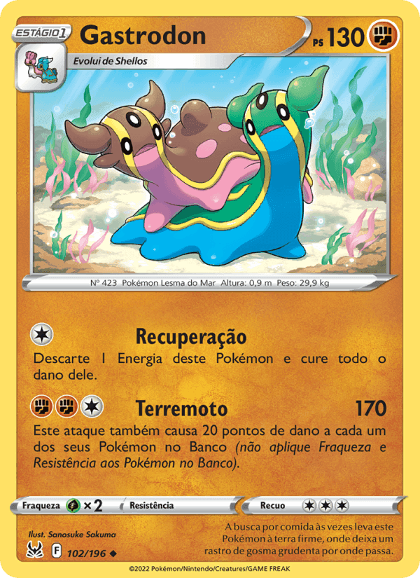 Gastrodon, carta 102 de Origem Perdida