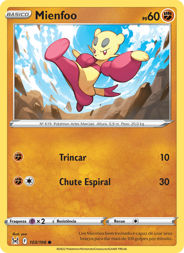 Mienfoo, carta 103 de Origem Perdida