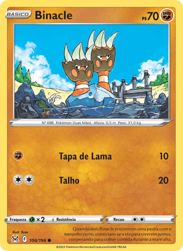 Binacle, card 106 from Origem Perdida