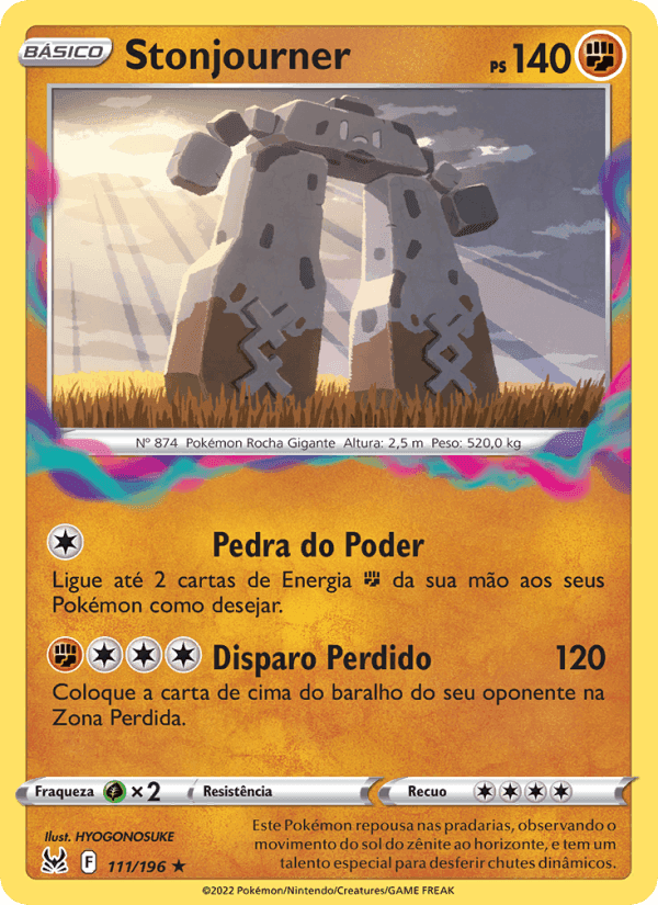 Stonjourner, carta 111 de Origem Perdida