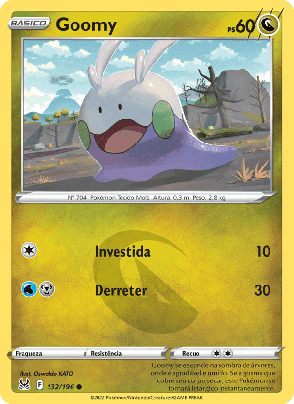 Goomy, carta 132 de Origem Perdida