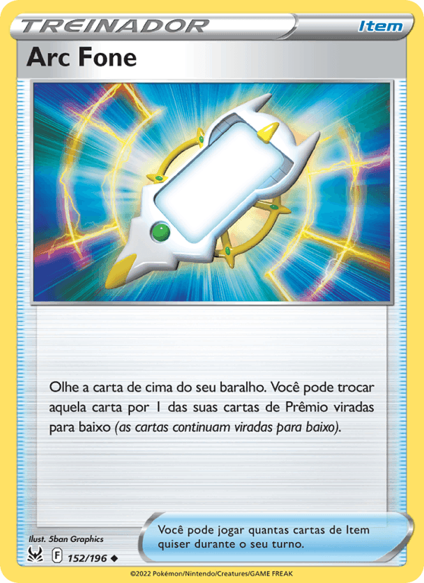 Arc Fone, card 152 from Origem Perdida