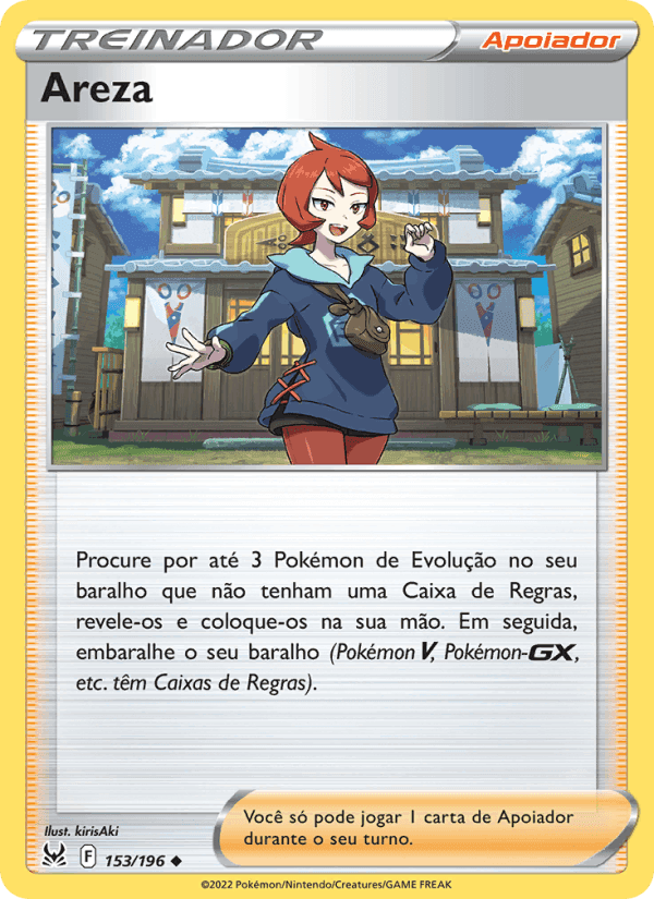 Areza, carta 153 de Origem Perdida