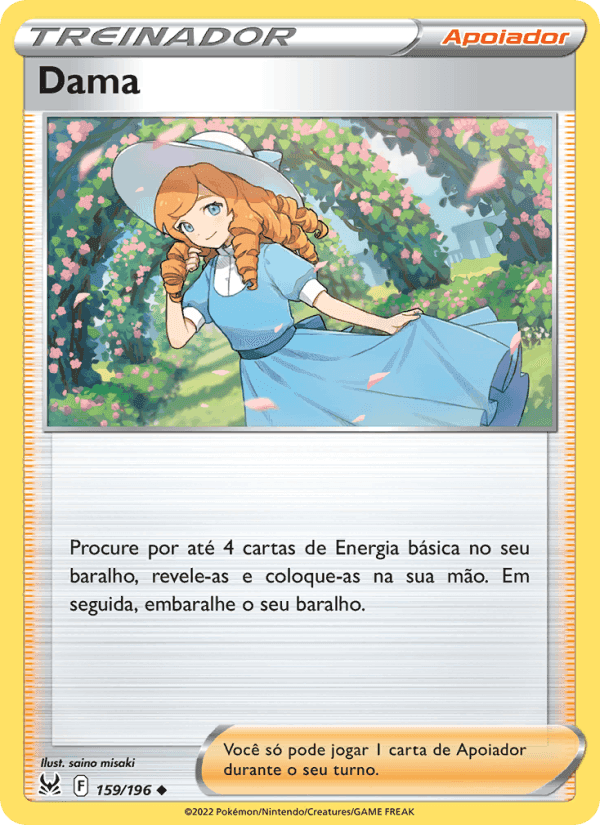 Dama, carta 159 de Origem Perdida