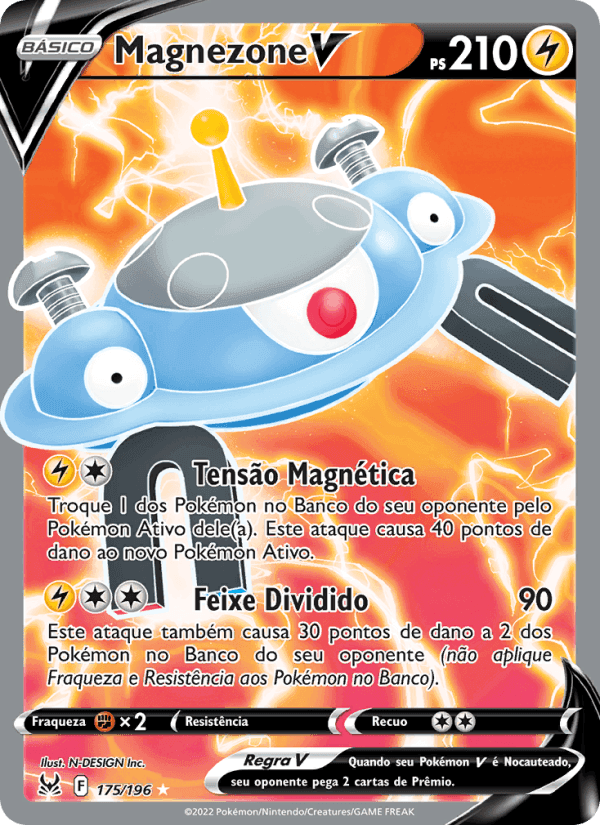 Magnezone V, carta 175 de Origem Perdida