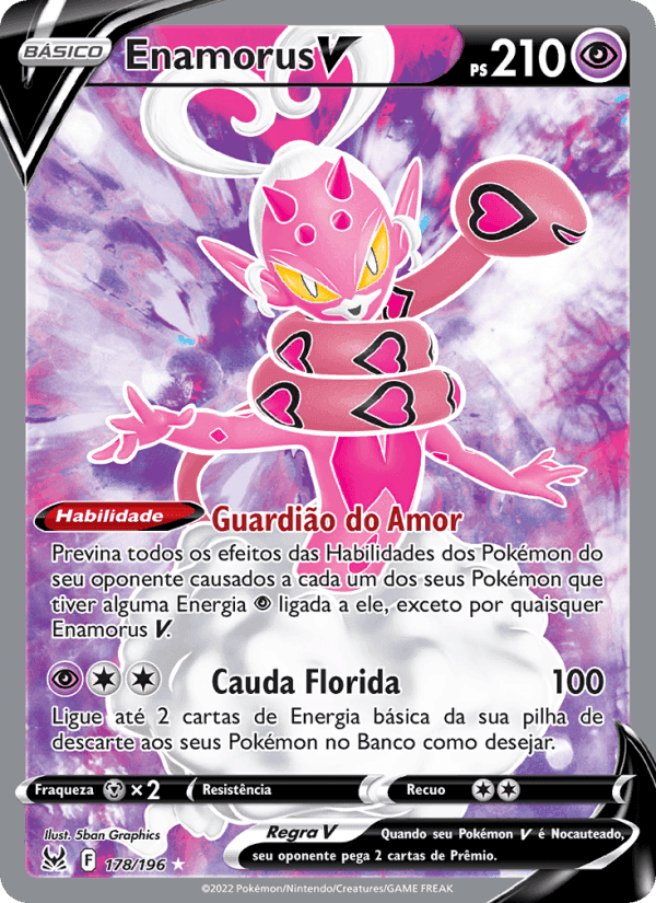 Enamorus V, carta 178 de Origem Perdida