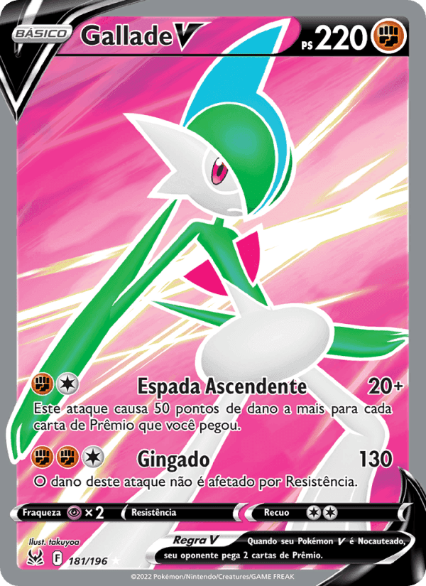 Gallade V, carta 181 de Origem Perdida