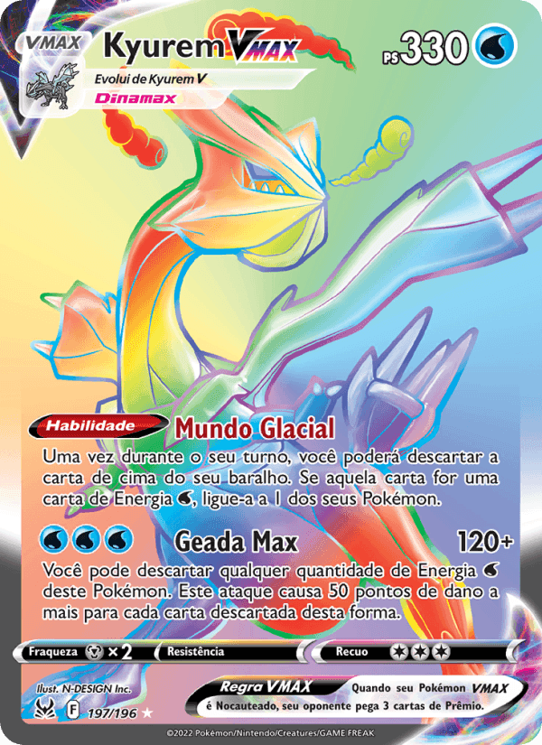 Kyurem VMAX, carta 197 de Origem Perdida