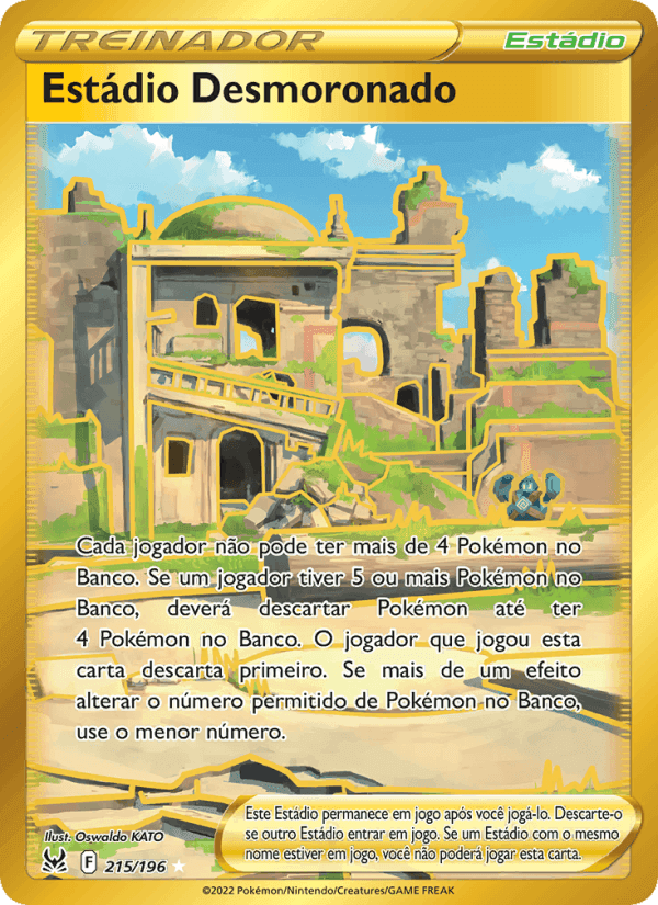 Estádio Desmoronado, carte 215 de Origem Perdida