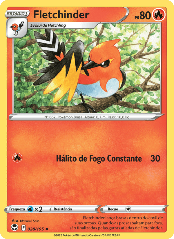 Fletchinder, carta 028 de Tempestade Prateada