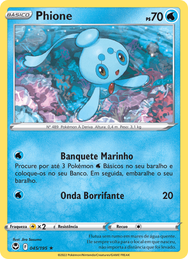 Phione, carta 045 de Tempestade Prateada