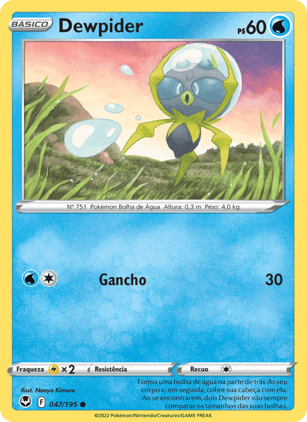 Dewpider, carta 047 de Tempestade Prateada