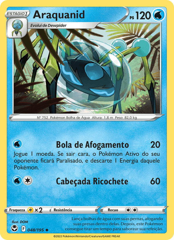 Araquanid, carte 048 de Tempestade Prateada