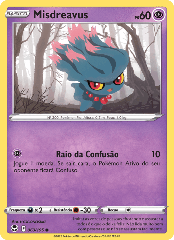 Misdreavus, carta 063 de Tempestade Prateada