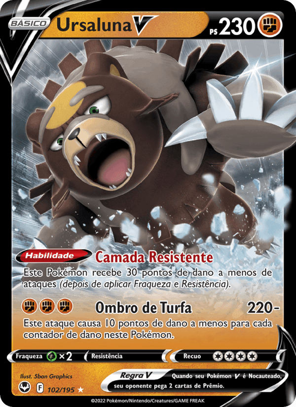 Ursaluna V, carta 102 de Tempestade Prateada