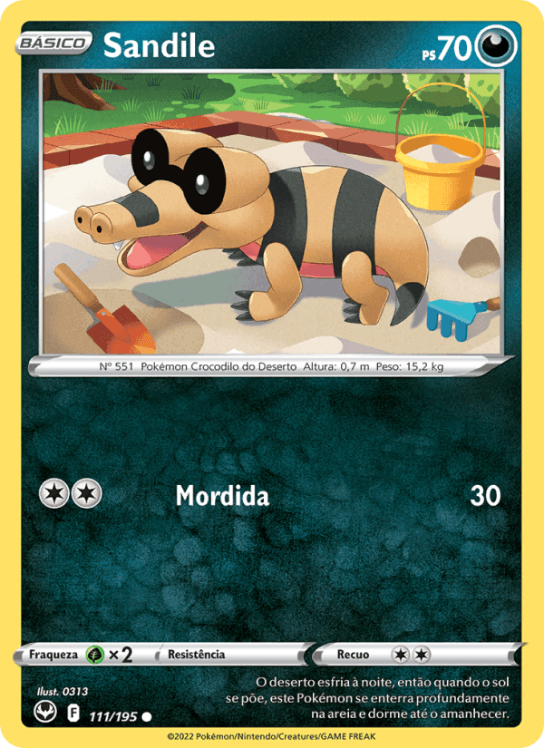Sandile, carta 111 de Tempestade Prateada