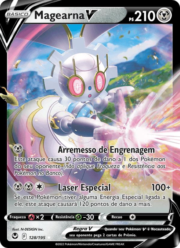 Magearna V, carta 128 de Tempestade Prateada