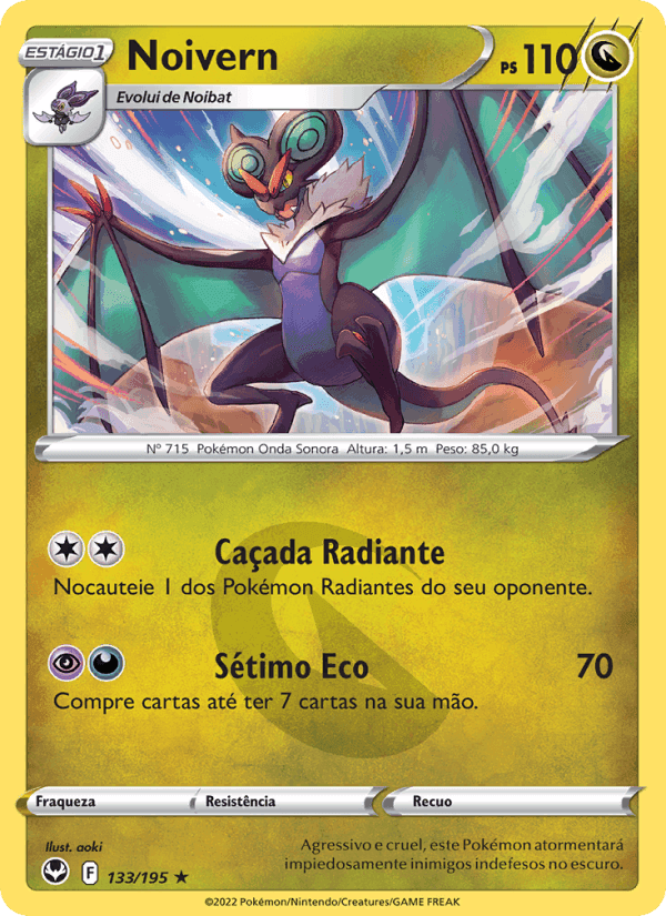 Tempestade Prateada の 133 番、Noivern