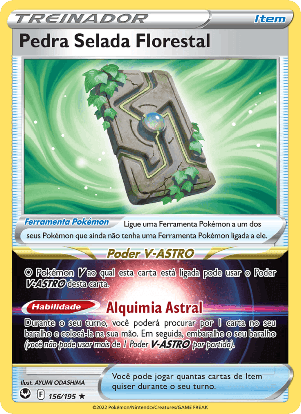 Pedra Selada Florestal, carta 156 de Tempestade Prateada