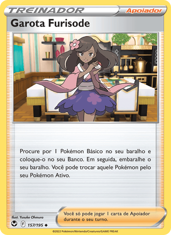 Garota Furisode, carta 157 de Tempestade Prateada