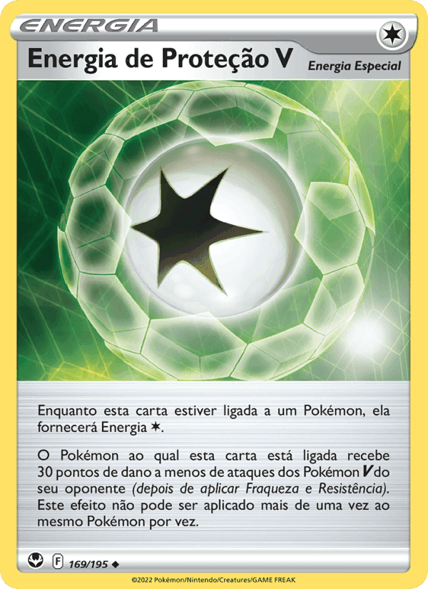 Energia de Proteção V, card 169 from Tempestade Prateada
