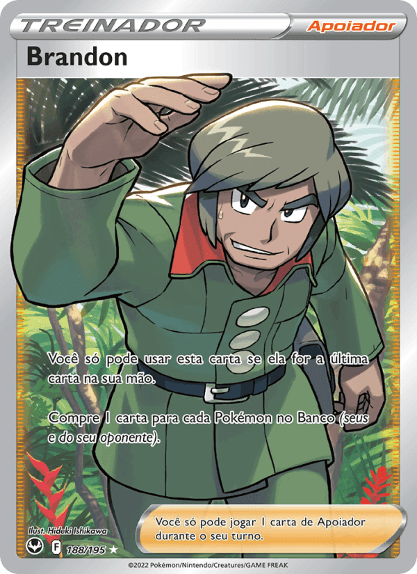 Brandon, card 188 from Tempestade Prateada