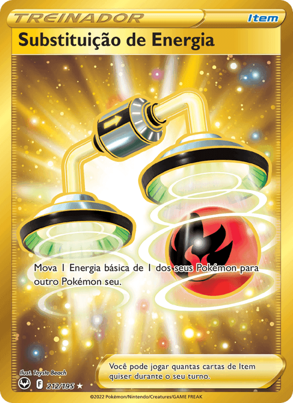 Substituição de Energia, card 212 from Tempestade Prateada