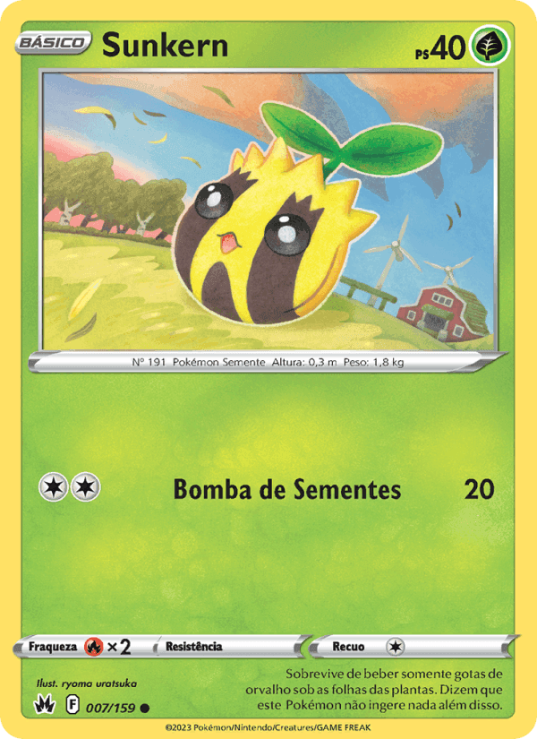 Sunkern, carta 007 de Realeza Absoluta