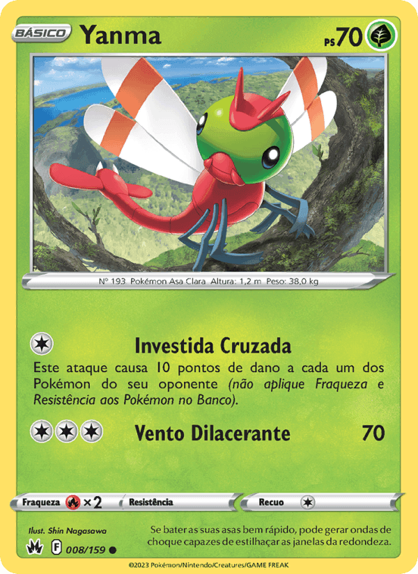 Yanma, carta 008 de Realeza Absoluta